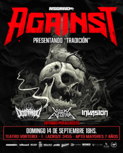 Against presenta "Tradición" en Vorterix